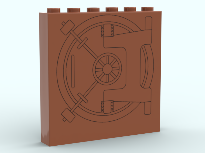 Panel 1x6x5 - Coffre-fort v1 La Fra'brick