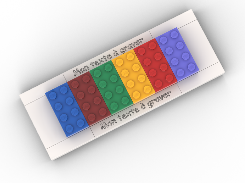 Support pour porte-clés La Fra'brick