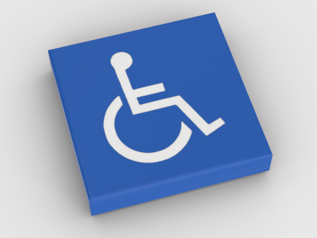 Signalétique - Place handicapé La Fra'brick