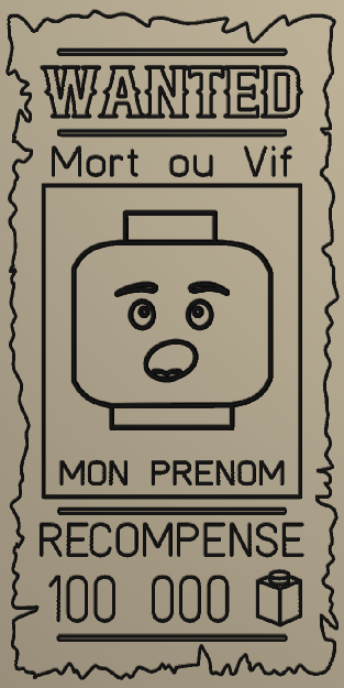 Tile 2x4 - Wanted v1