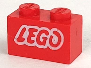 Brique 1x2-Logo LEGO®