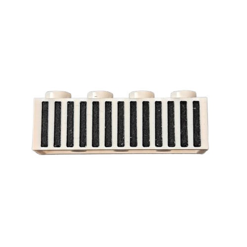 Brique 1x4 - Rayures "Design 3010apr0004"