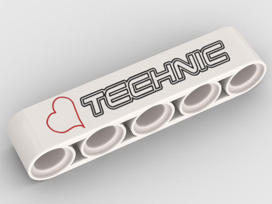 Liftarm 5M - Love TECHNIC