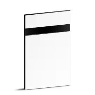 Plaque "Ne pas toucher" version brique 4 tenons La Fra'brick