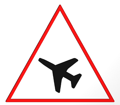 gravure personnalisée - Panneaux de danger triangulaire La Fra'brick