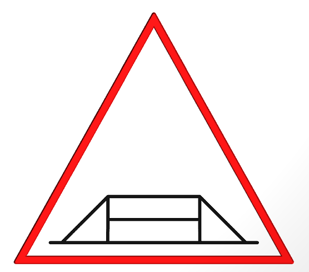 gravure personnalisée - Panneaux de danger triangulaire La Fra'brick