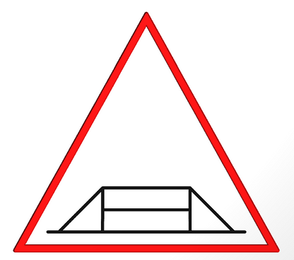 gravure personnalisée - Panneaux de danger triangulaire La Fra'brick